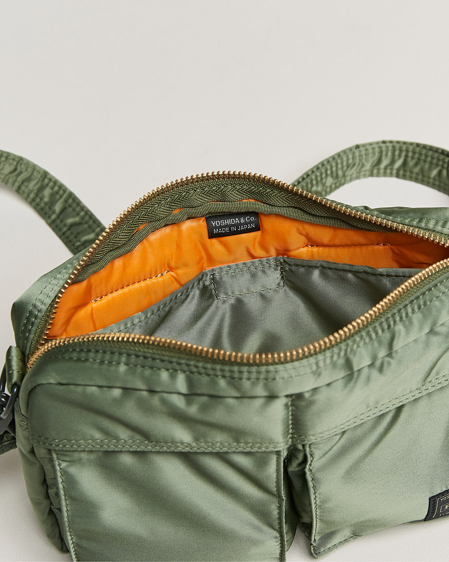 Herr | Porter-Yoshida & Co. Tanker Small Shoulder Bag Sage Green | Porter-Yoshida & Co. | Tanker Small Shoulder Bag Sage Green