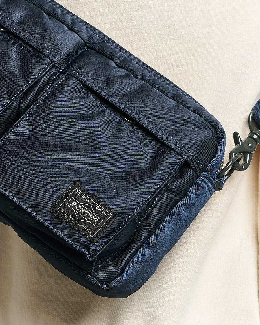 Herr | Porter-Yoshida & Co. Tanker Small Shoulder Bag Iron Blue | Porter-Yoshida & Co. | Tanker Small Shoulder Bag Iron Blue