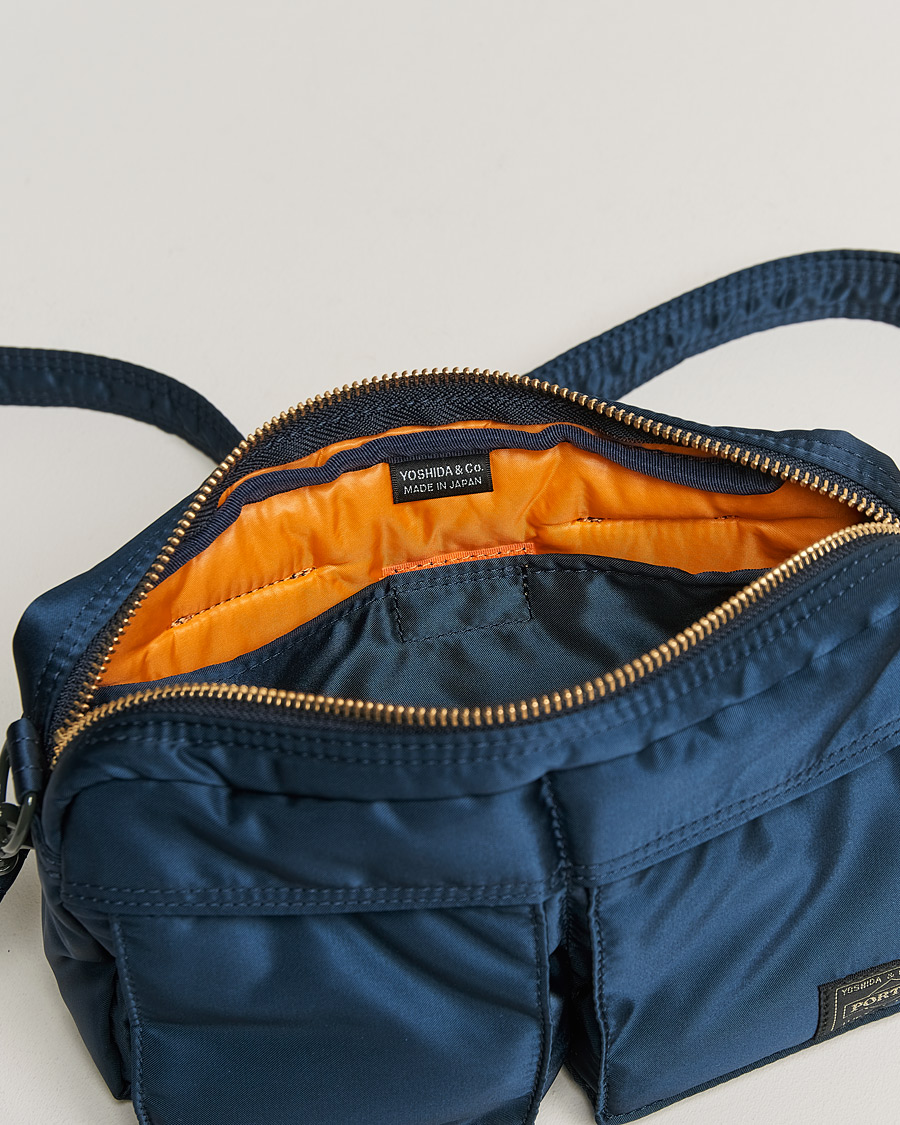 Herr | Porter-Yoshida & Co. Tanker Small Shoulder Bag Iron Blue | Porter-Yoshida & Co. | Tanker Small Shoulder Bag Iron Blue