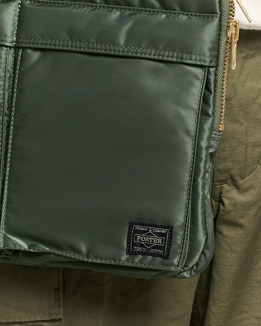 Herr | Porter-Yoshida & Co. Tanker Document Case Sage Green | Porter-Yoshida & Co. | Tanker Document Case Sage Green