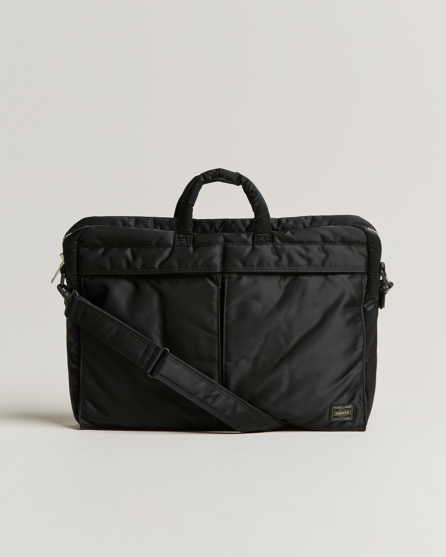 Herr | Porter-Yoshida & Co. Tanker 2Way Briefcase Black | Porter-Yoshida & Co. | Tanker 2Way Briefcase Black