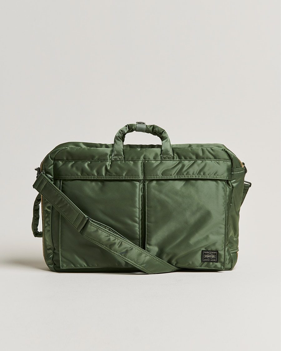 Herr | Väskor | Porter-Yoshida & Co. | Tanker 3Way Briefcase Sage Green