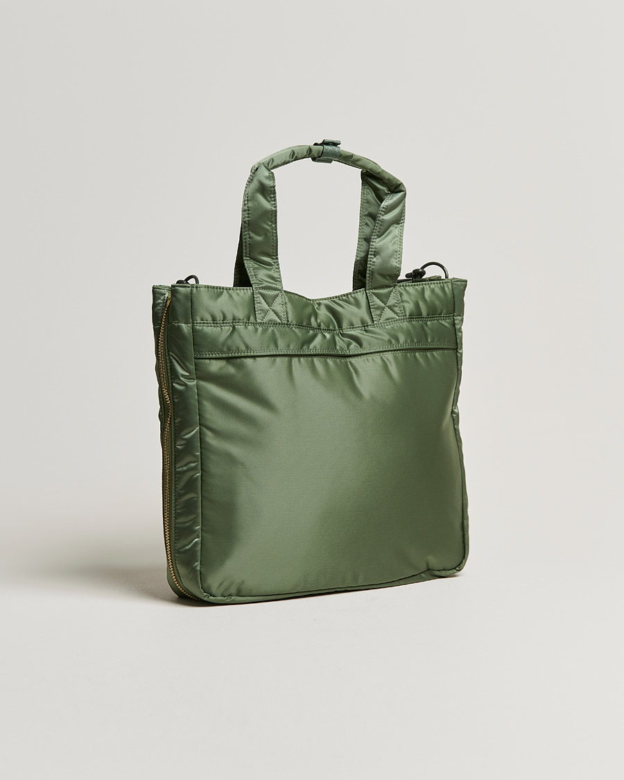 Herr | Porter-Yoshida & Co. Tanker Tote Bag Sage Green | Porter-Yoshida & Co. | Tanker Tote Bag Sage Green