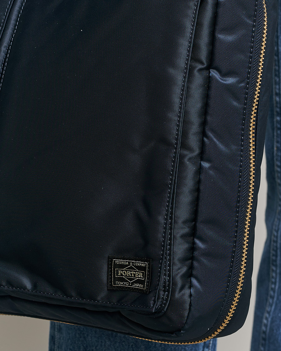 Herr | Porter-Yoshida & Co. Tanker Tote Bag Iron Blue | Porter-Yoshida & Co. | Tanker Tote Bag Iron Blue