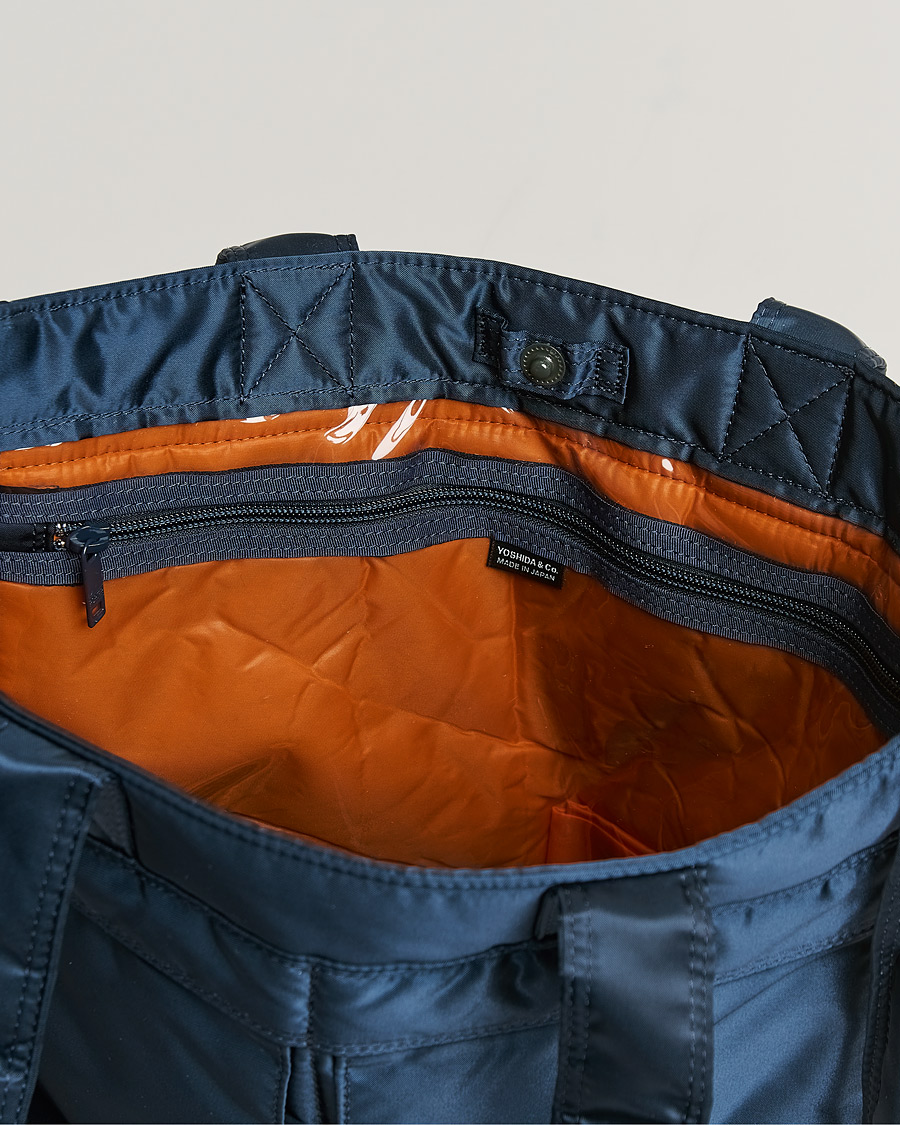 Herr | Porter-Yoshida & Co. Tanker Tote Bag Iron Blue | Porter-Yoshida & Co. | Tanker Tote Bag Iron Blue