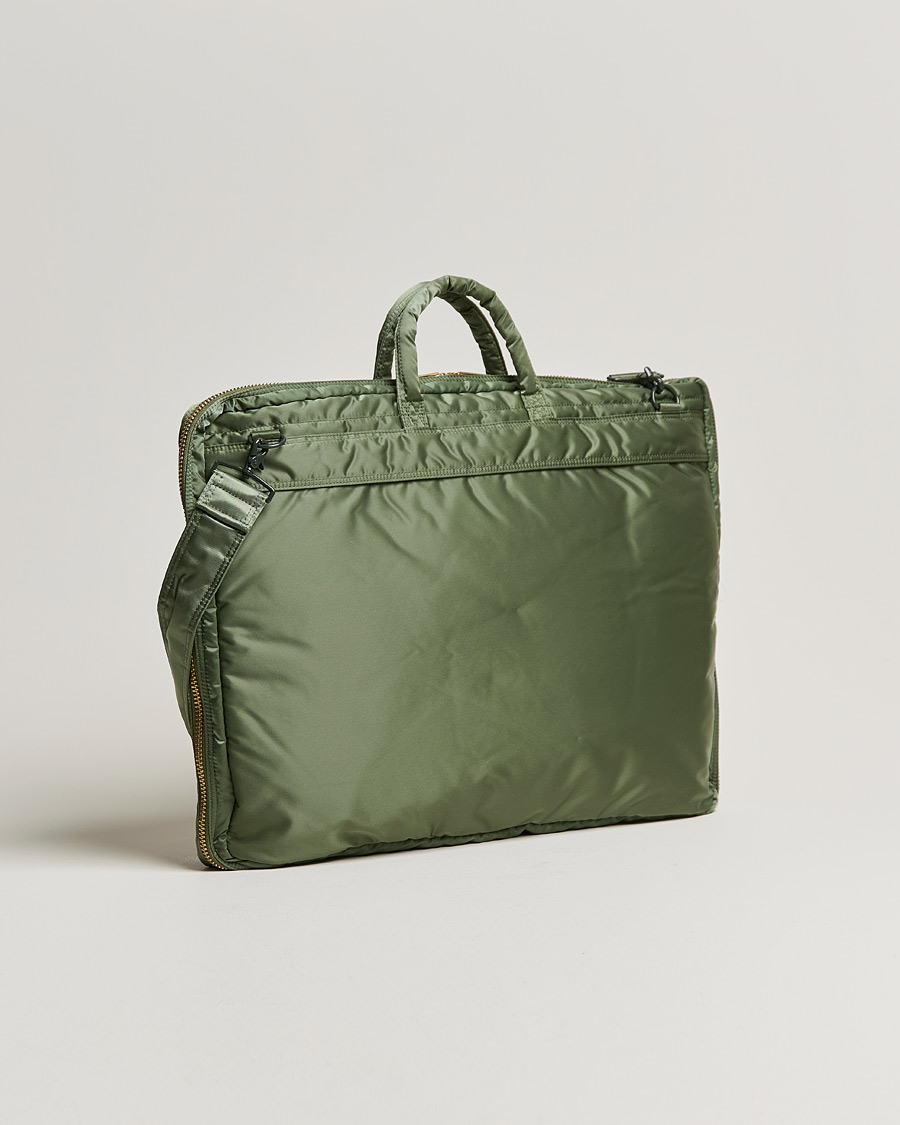 Herr | Porter-Yoshida & Co. Tanker Garment Bag Sage Green | Porter-Yoshida & Co. | Tanker Garment Bag Sage Green