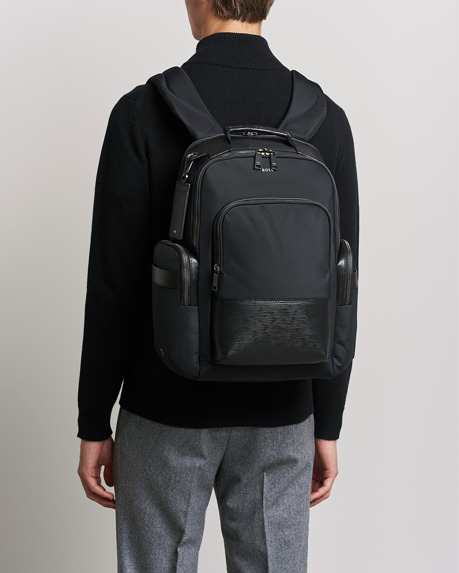 Herr | Ryggsäckar | BOSS BLACK | First Class Backpack Black