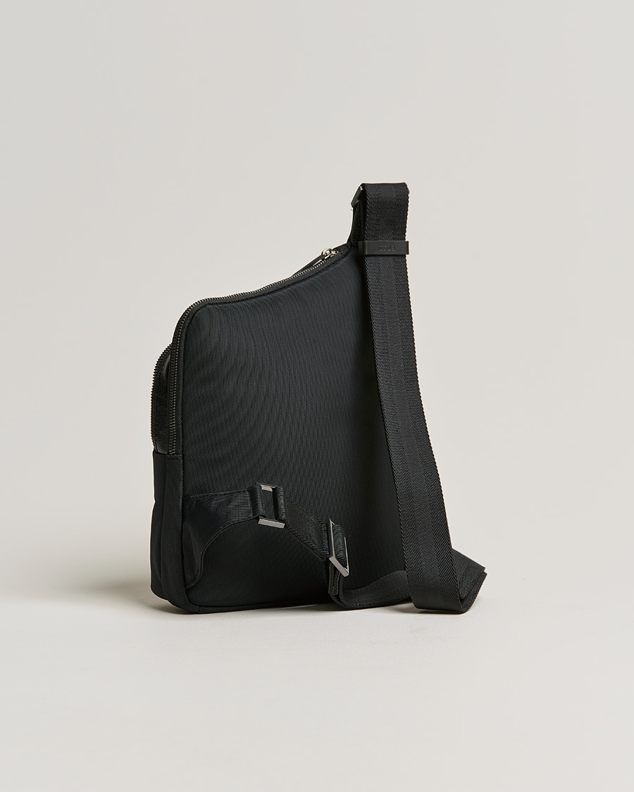 Herr | First Class Crossbody Bag Black | BOSS BLACK | First Class Crossbody Bag Black