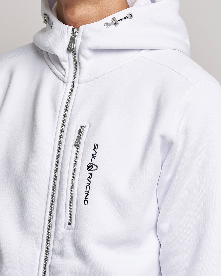 Herr | Tröjor | Sail Racing | Bowman Full Zip Hoodie White
