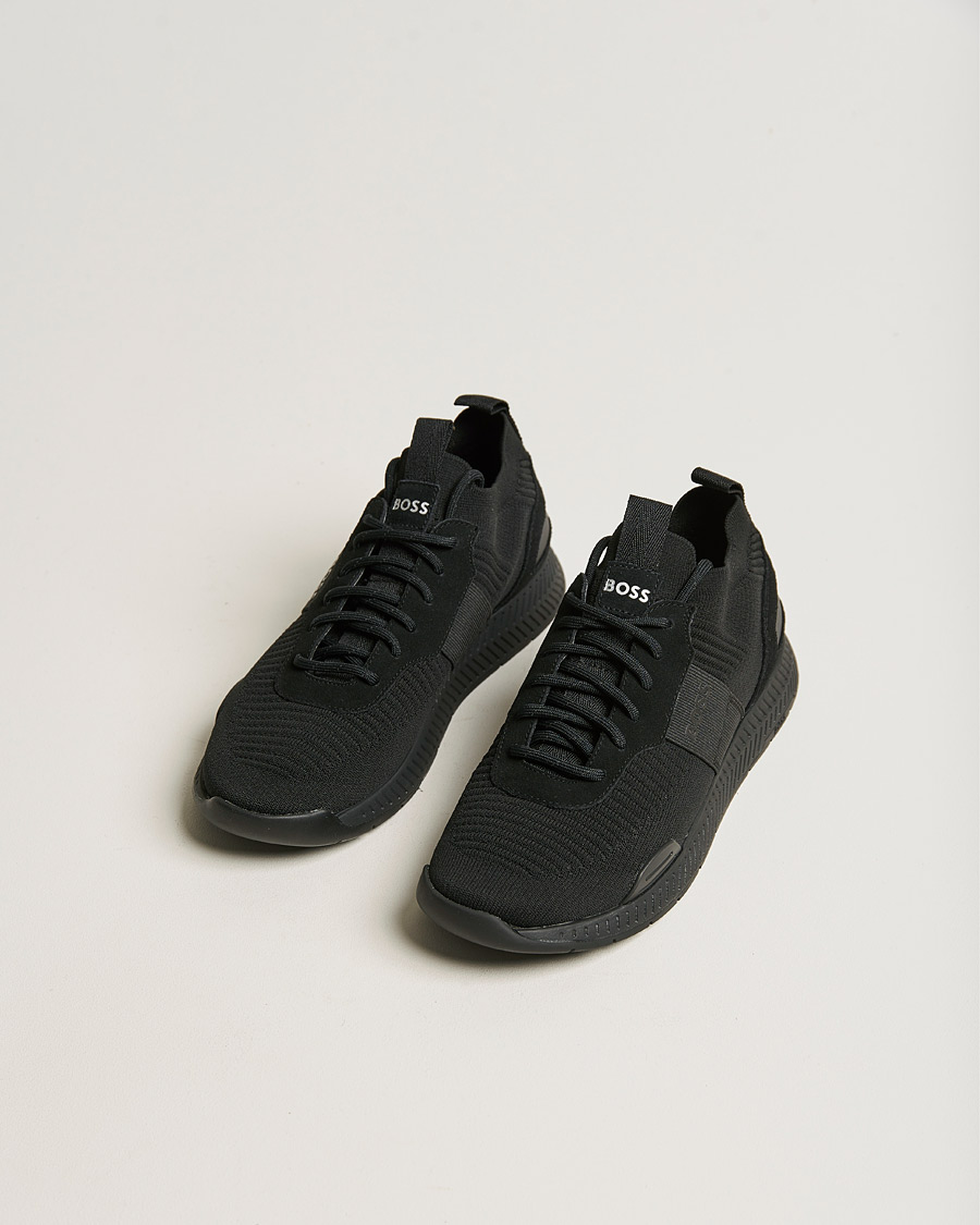 Herr | Avdelningar | BOSS BLACK | Titanium Running Sneaker Black