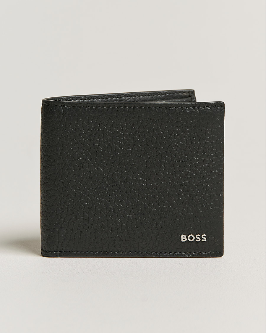 Herr | Vanlig Plånbok | BOSS | Crosstown Leather Wallet Black