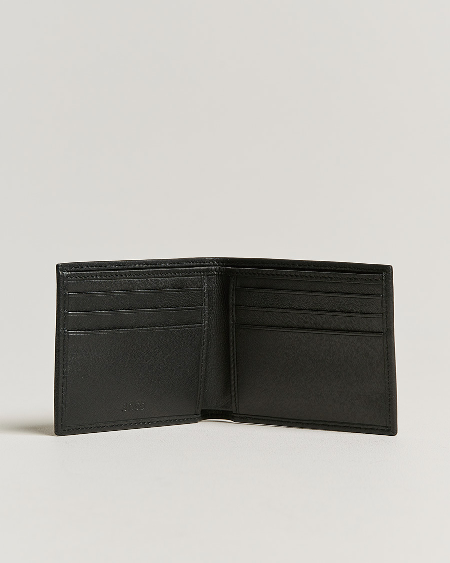 Herr | Plånböcker | BOSS BLACK | Signature Leather Wallet Black