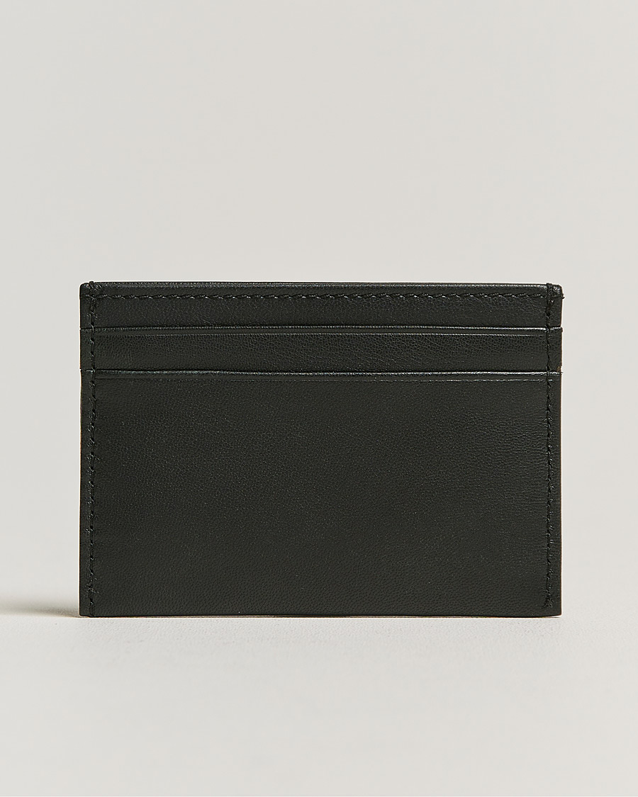 Herr | Plånböcker | BOSS BLACK | Signature Leather Card Holder Black