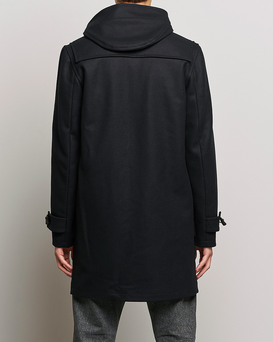 Herr | Jackor | Gloverall | Cashmere Blend Duffle Coat Black