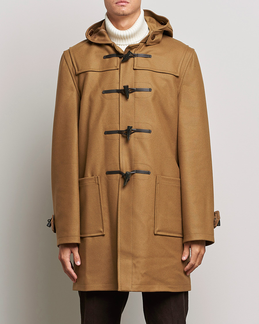 Herr | Exklusivt Care of Carl | Gloverall | Cashmere Blend Duffle Coat Camel