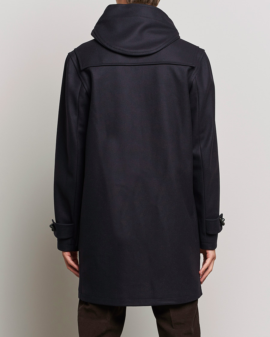 Herr | Jackor | Gloverall | Cashmere Blend Duffle Coat Navy