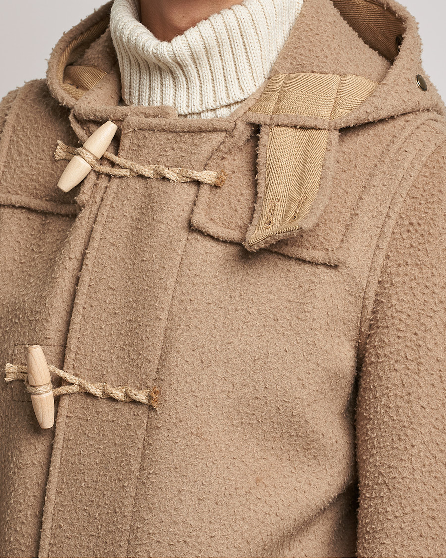 Herr | Jackor | Gloverall | Monty Casentino Wool Duffle Coat Camel