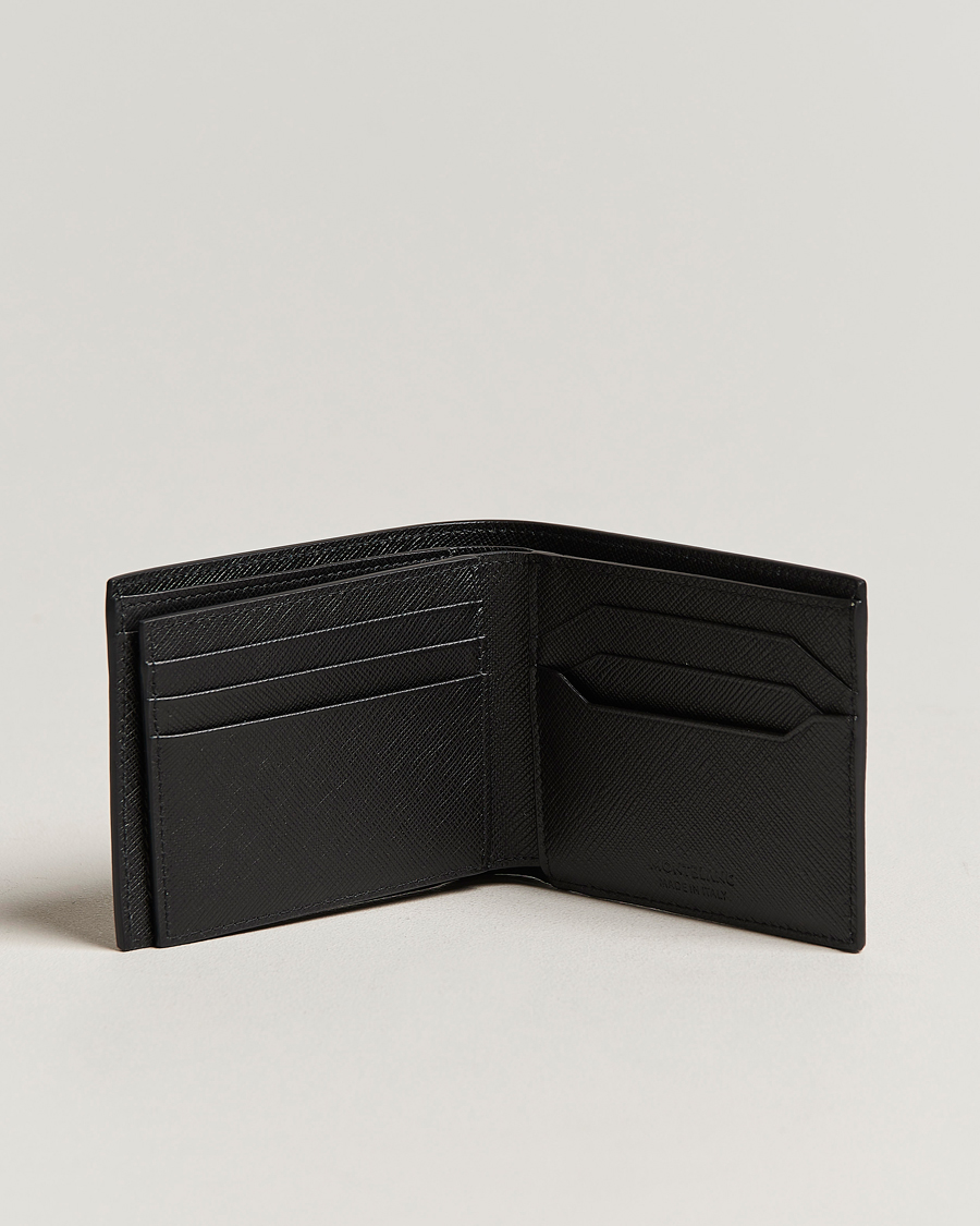 Herr | Vanliga plånböcker | Montblanc | Sartorial Wallet 6cc with 2 View Pockets Black