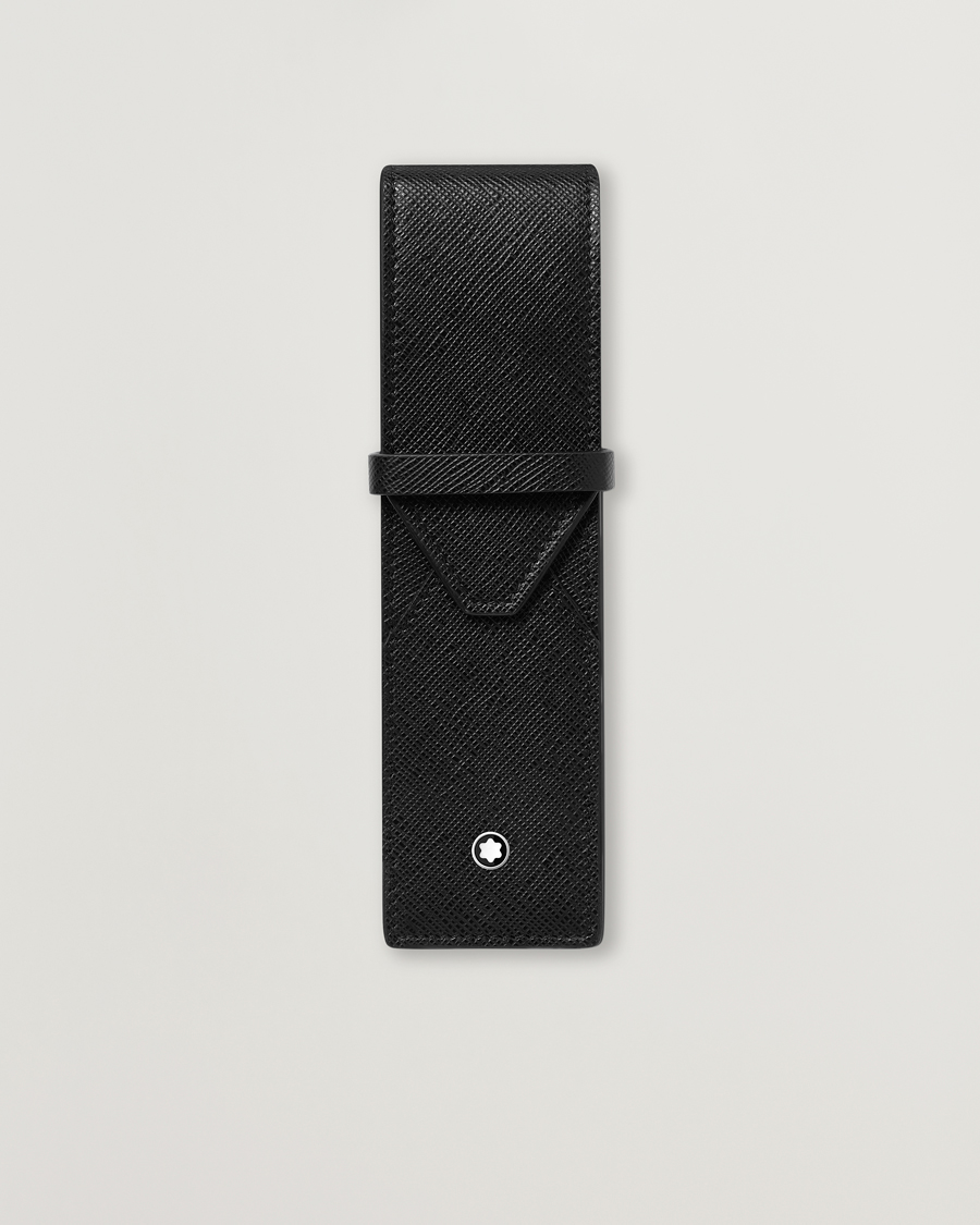 Herr | Montblanc Sartorial 2-Pen Pouch Black | Montblanc | Sartorial 2-Pen Pouch Black