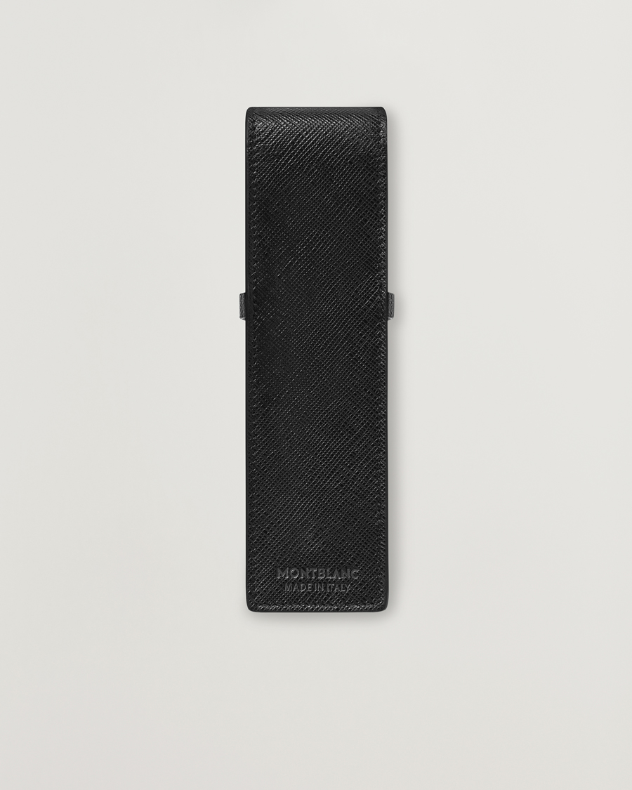 Herr | Montblanc Sartorial 2-Pen Pouch Black | Montblanc | Sartorial 2-Pen Pouch Black