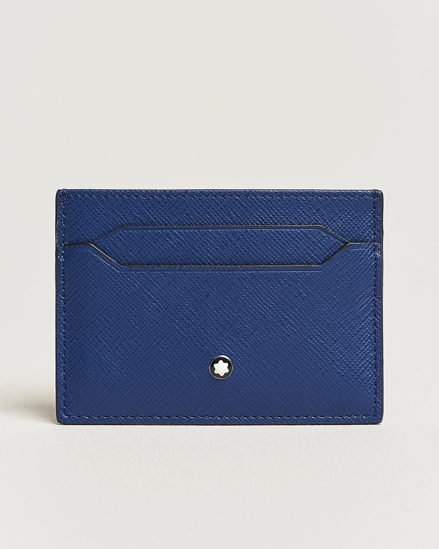 Herr | Montblanc Sartorial Card Holder 5cc Blue | Montblanc | Sartorial Card Holder 5cc Blue