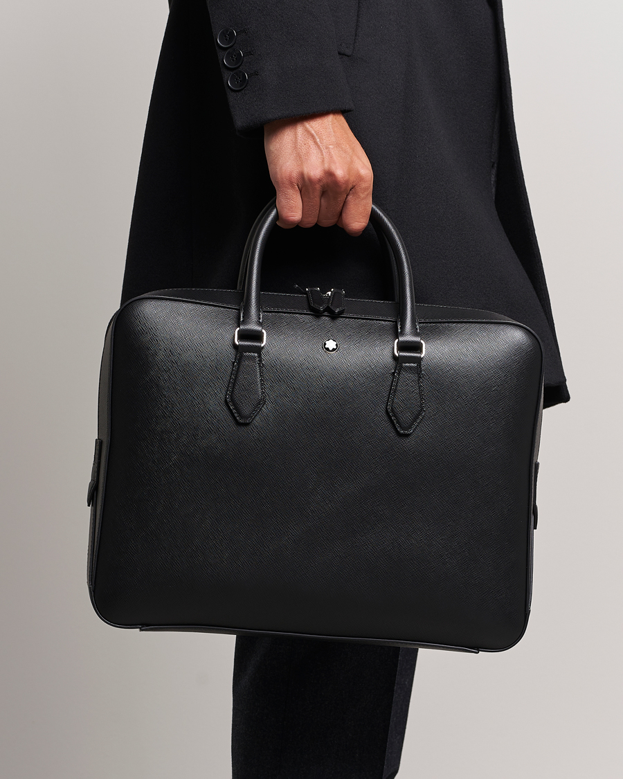 Herr | Väskor | Montblanc | Sartorial Large Document Case Black