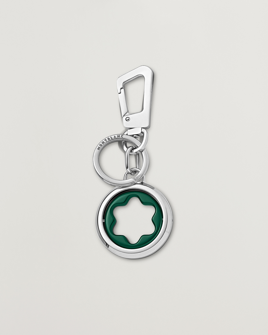 Herr |  | Montblanc | Meisterstück Spinning Emblem Key Fob Green