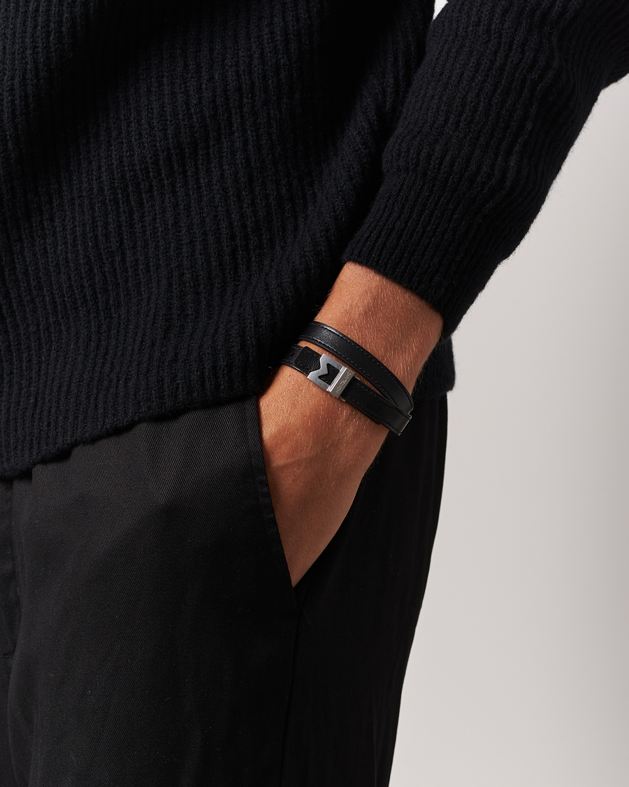 Herr | Montblanc Bracelet Steel M Logo Black | Montblanc | Bracelet Steel M Logo Black