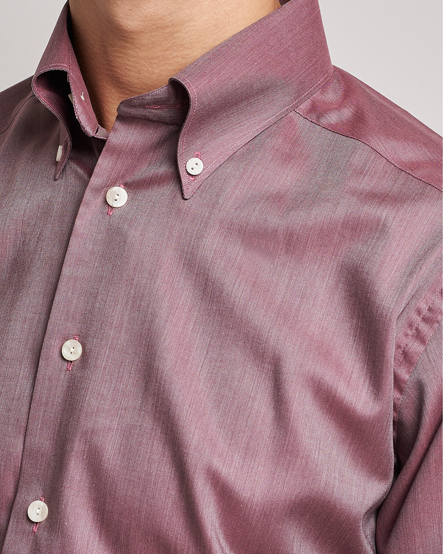 Herr | Skjortor | Eton | Wrinkle Free Button Down Oxford Shirt Red
