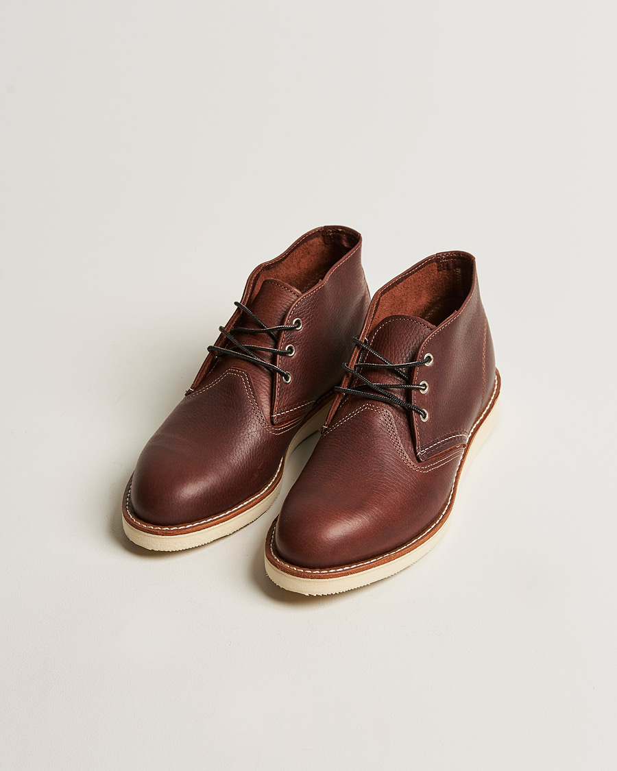 Herr | American Heritage | Red Wing Shoes | Work Chukka Briar Oil Slick Leather