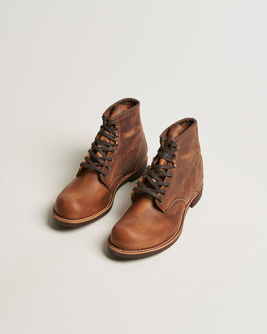 Herr | Snörkängor | Red Wing Shoes | Blacksmith Boot Copper Rough/Tough Leather