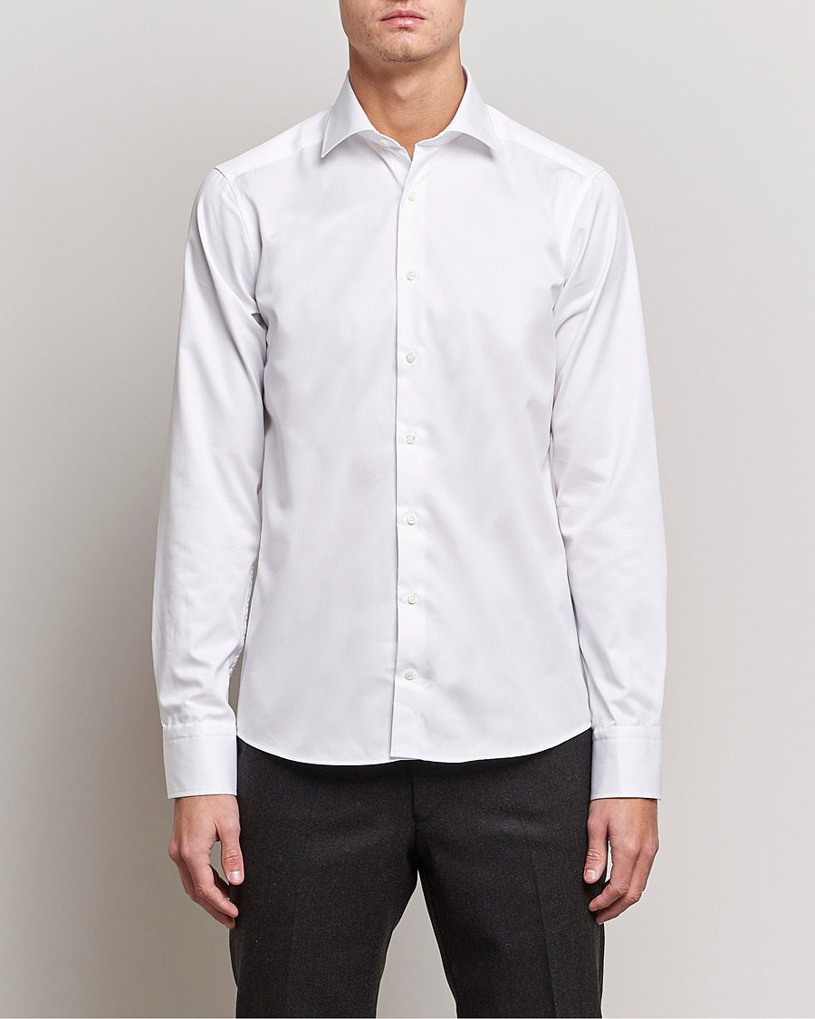Herr |  | Stenströms | Superslim Plain Shirt White