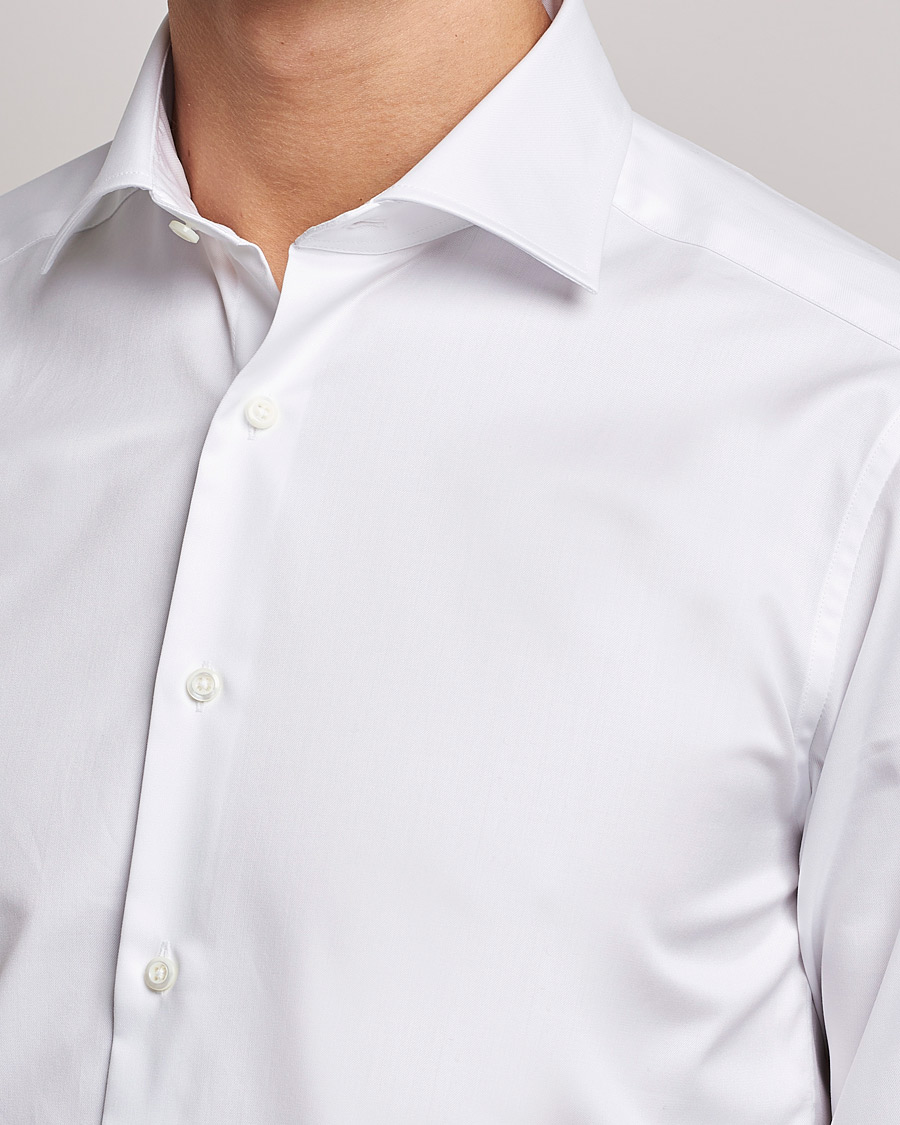 Herr | Skjortor | Stenströms | Superslim Plain Shirt White