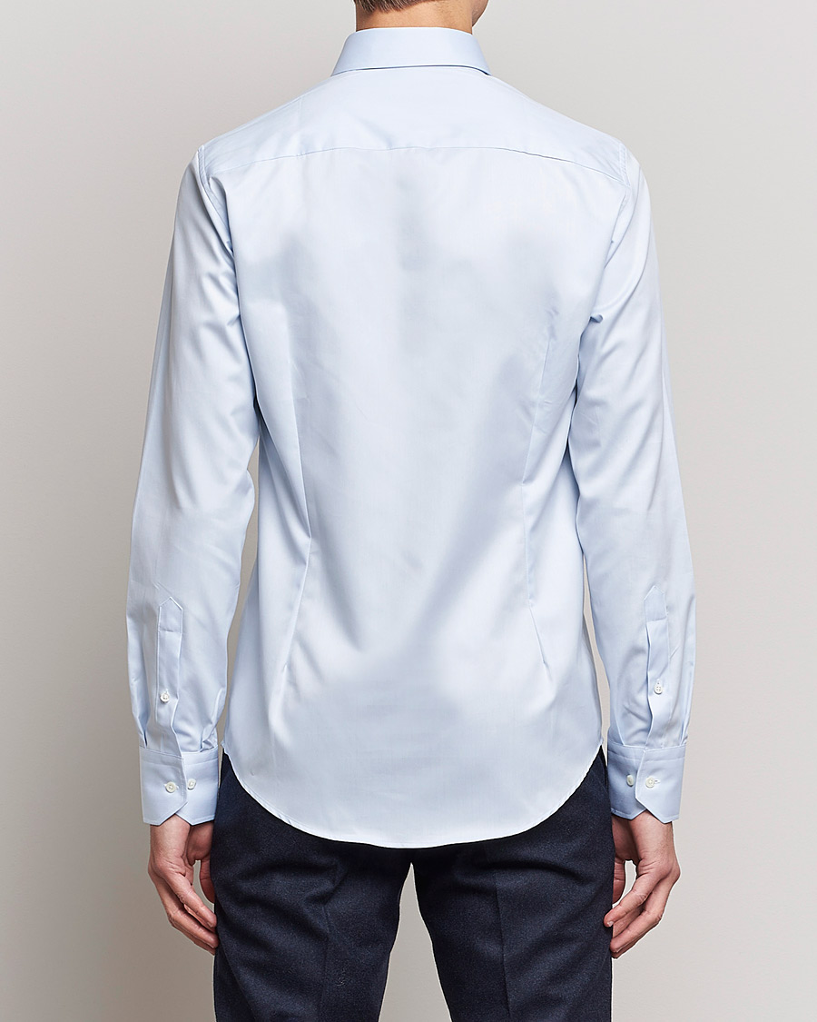 Herr | Skjortor | Stenströms | Superslim Plain Shirt Blue