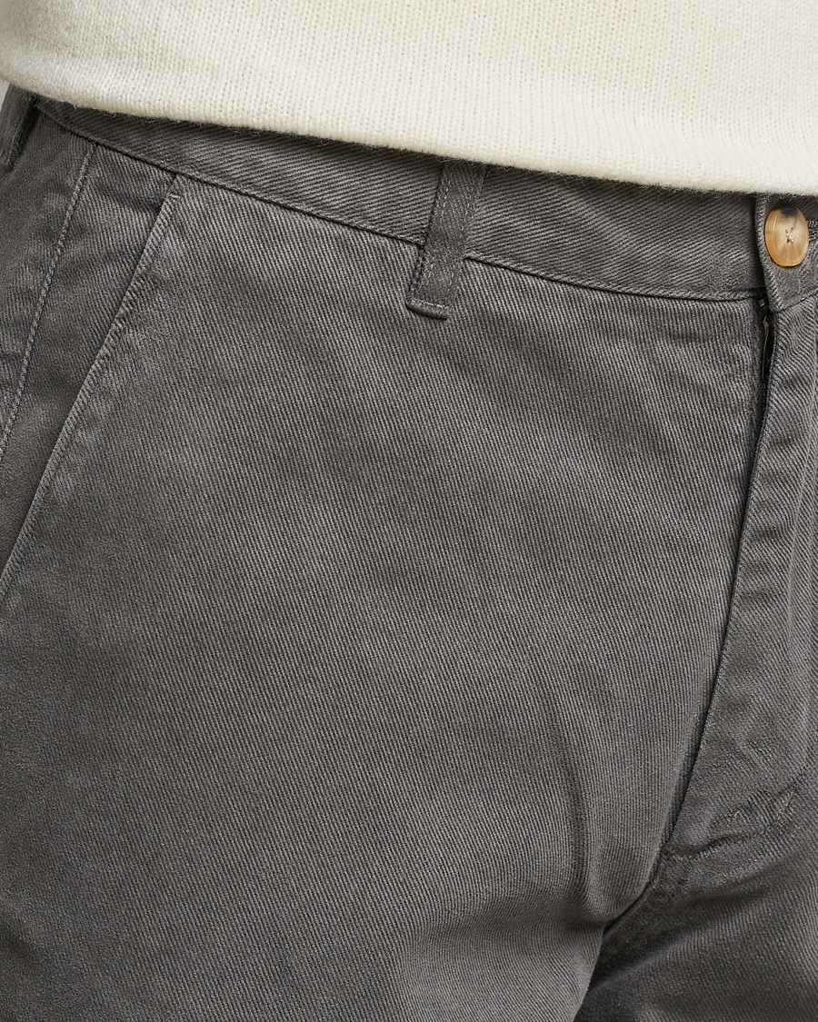 Herr | Byxor | A Day's March | Redwood Cotton/Tencel Trousers Olive