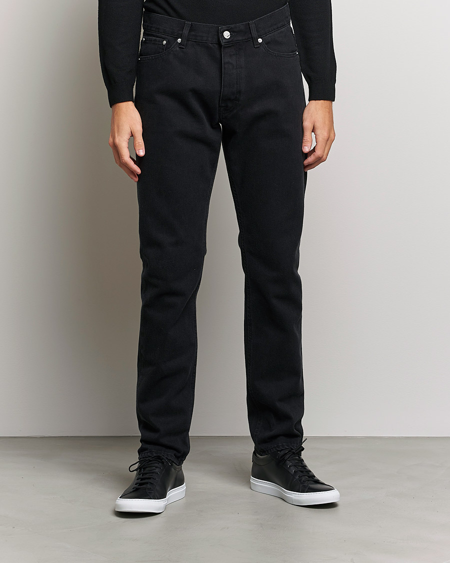 Herr | Svarta jeans | A Day's March | Denim No.2 Used Black