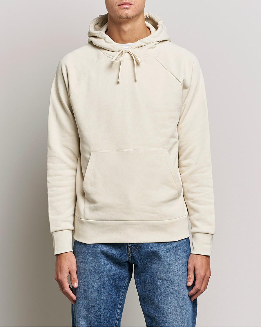 Herr | Huvtröjor | A Day's March | Lafayette Organic Cotton Hoodie Sand