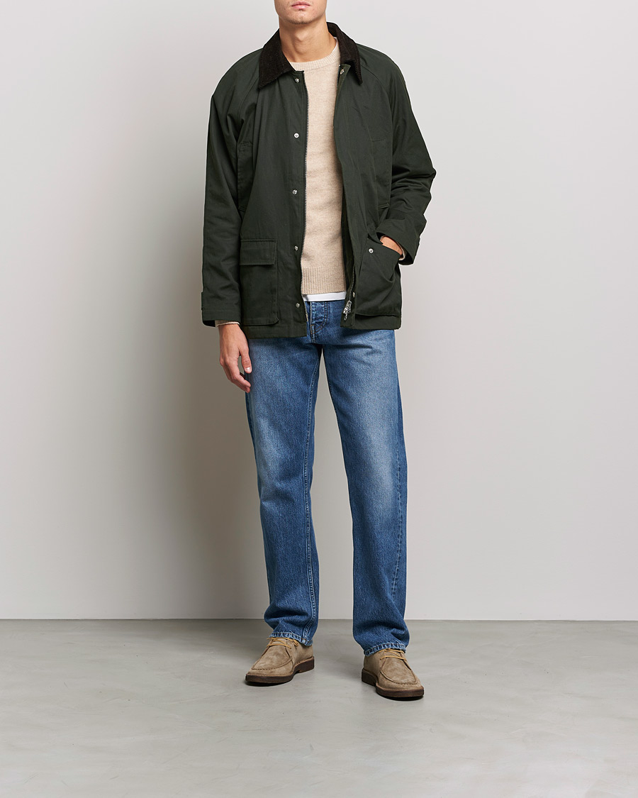 Herr | Jackor | A Day's March | Stour Waxed Jacket Olive