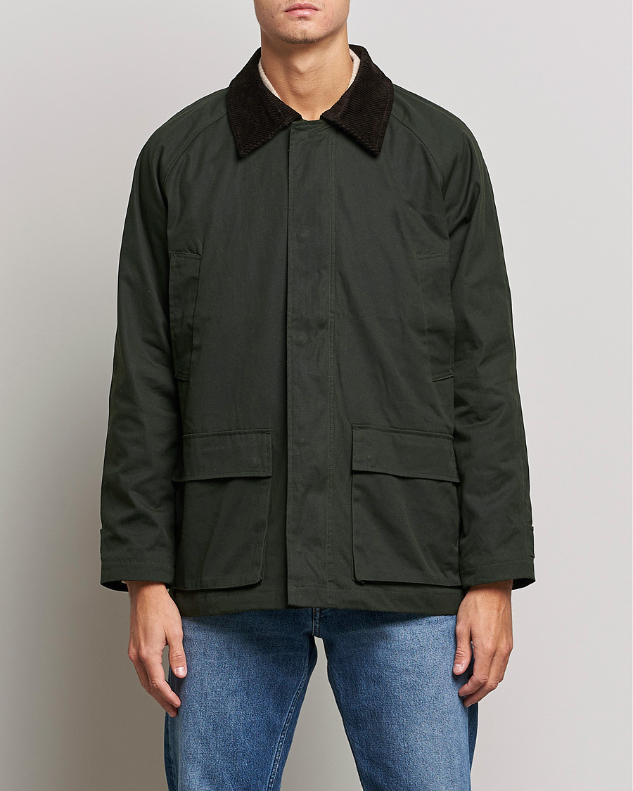 Herr | Jackor | A Day's March | Stour Waxed Jacket Olive