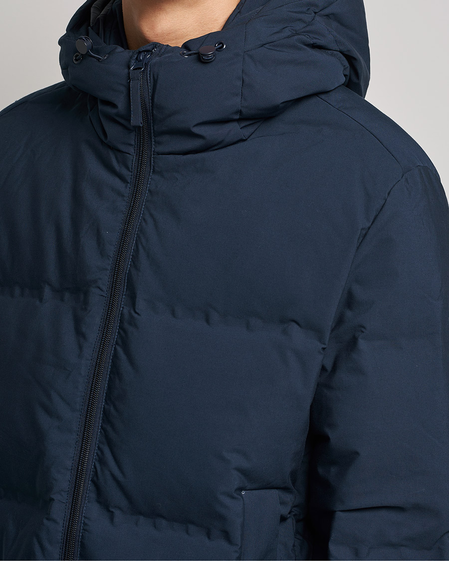 Herr | Jackor | A Day's March | Yangra Puffer Jacket Matt Navy