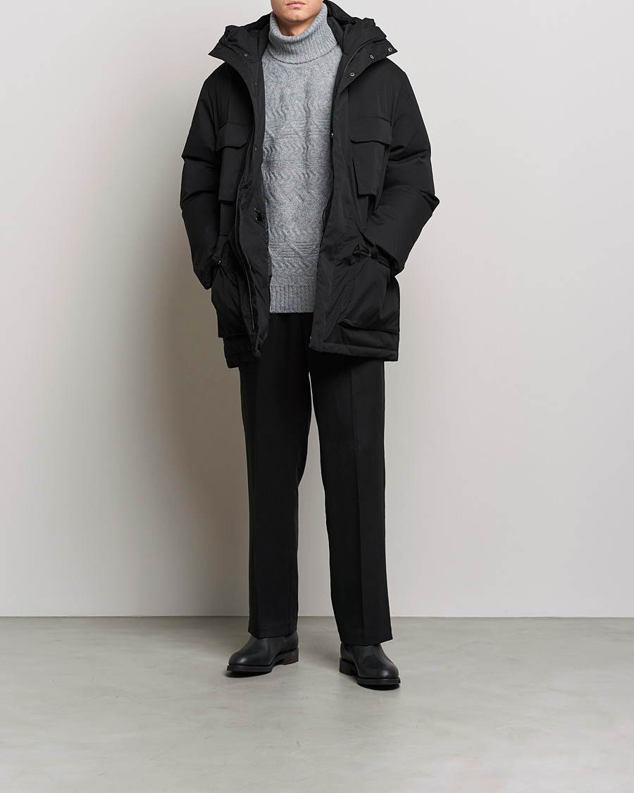 Herr | Jackor | A Day's March | Caraz Puffer Parka Black