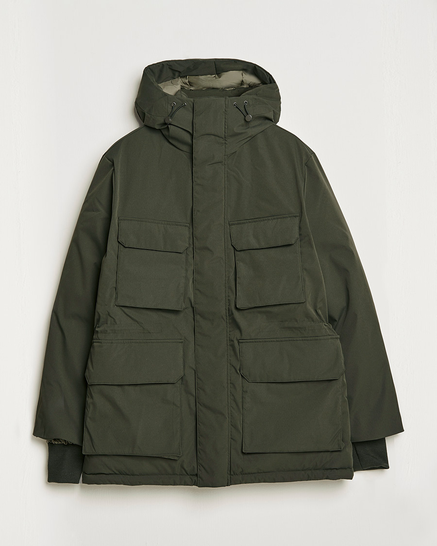 Herr | Jackor | A Day's March | Caraz Puffer Parka Olive
