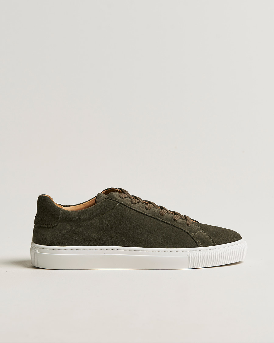 Herr | A Day's March Suede Marching Sneaker Dark Olive | A Day's March | Suede Marching Sneaker Dark Olive