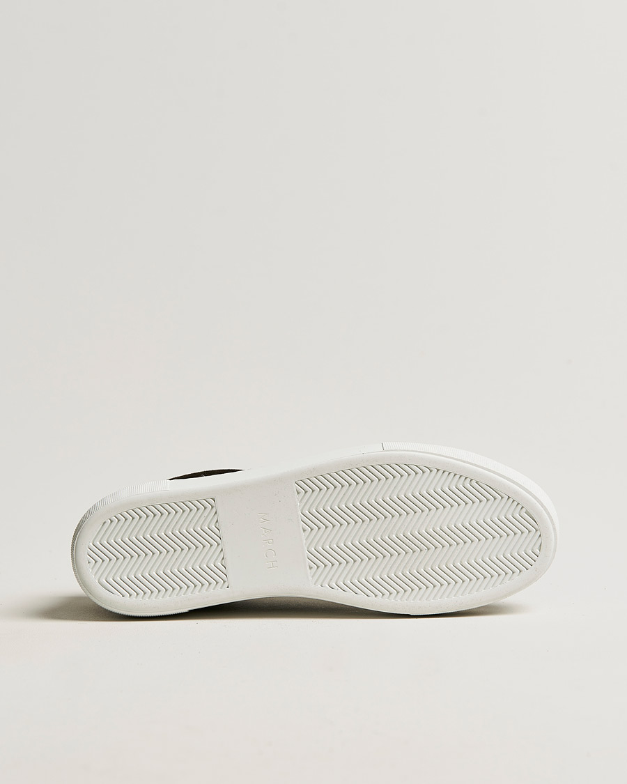 Herr | A Day's March Marching Sneaker Platform Suede Chocolate | A Day's March | Marching Sneaker Platform Suede Chocolate