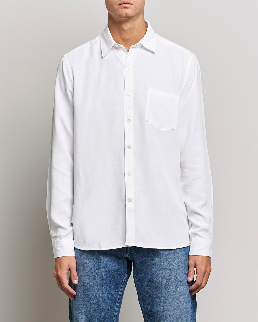 Herr |  | A Day's March | Daintree Tencel Shirt White