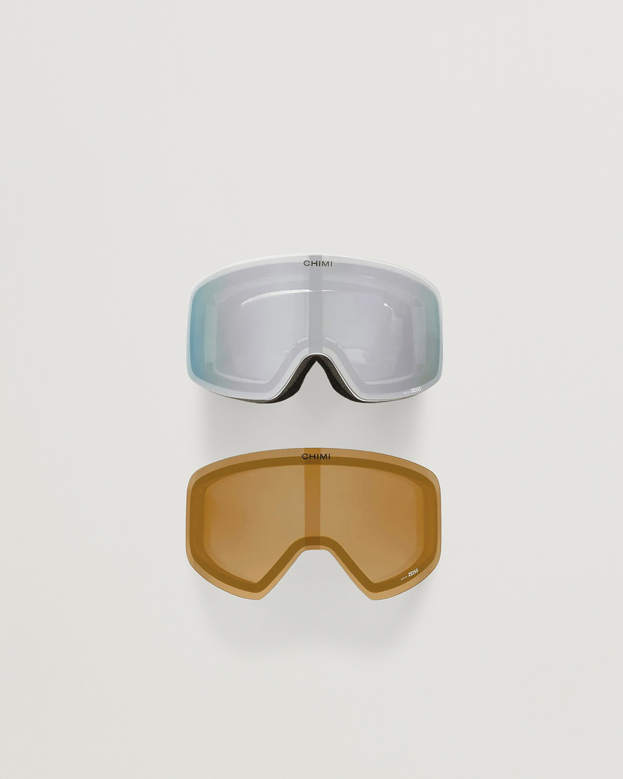 Herr | Skidglasögon | CHIMI | Goggle 01 White V2