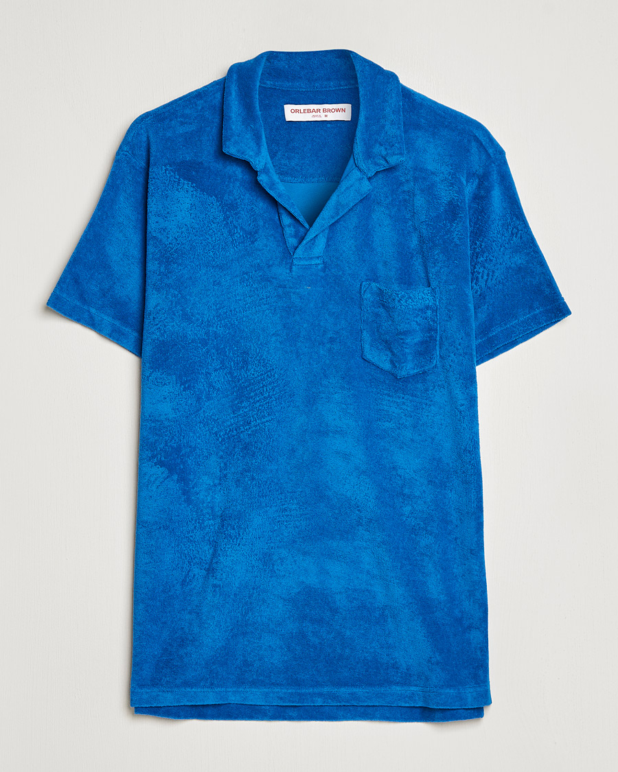 Herr | Pikéer | Orlebar Brown | Terry Polo Signal Blue