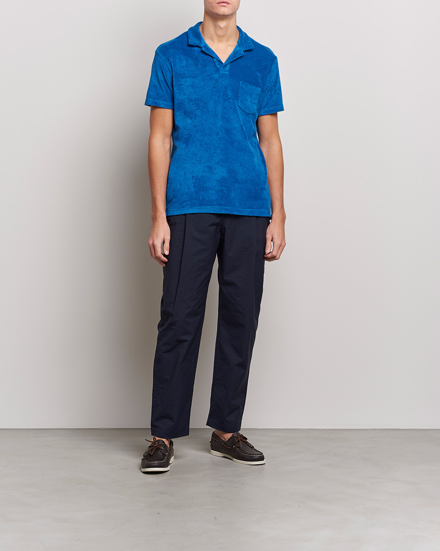 Herr | Pikéer | Orlebar Brown | Terry Polo Signal Blue