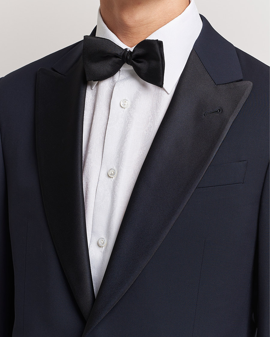 Herr |  | Stenströms | Pre-Tied Silk Bow Tie Black