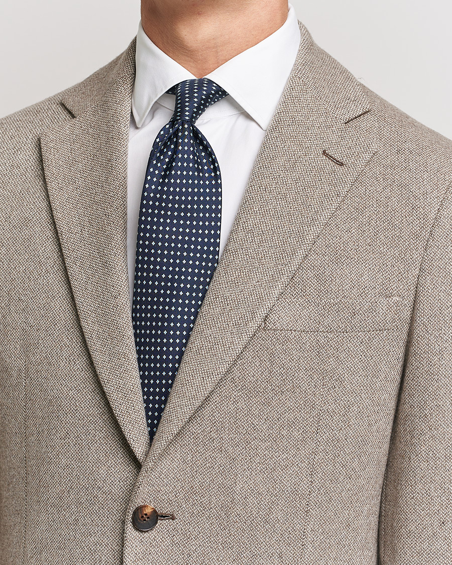 Herr | Stenströms Silk Tie Navy | Stenströms | Silk Tie Navy
